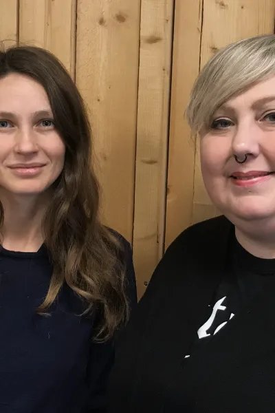 Tove Tikkanen Jönn och Mia Hejdenberg, medicinsk humanitär rådgivare på Läkare Utan Gränser