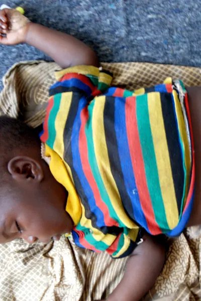 Malaria är dödligt för små barn som behöver vård av hög kvalitet. 