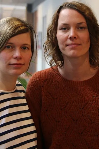 Sonja Leister och Linn Fränngård