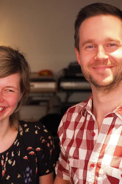 Ludvig Bolinder och Sonja Leister 