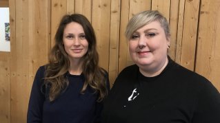 Tove Tikkanen Jönn och Mia Hejdenberg, medicinsk humanitär rådgivare på Läkare Utan Gränser