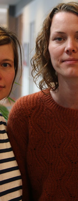 Sonja Leister och Linn Fränngård
