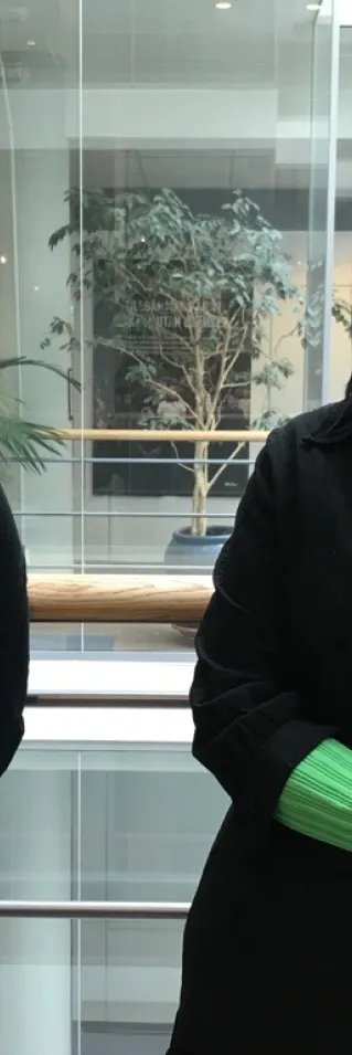 Sjuksköterskan Anna Blideman och Catinka Agneskog på Läkare Utan Gränser.