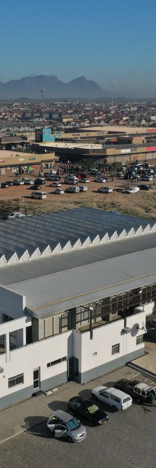 Behandlingscentret för covid-19-patienter i Khayelitsha