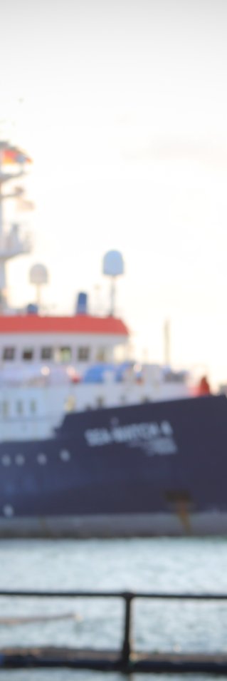 Räddningsfartyget Sea-Watch 4 i hamnen i spanska Burriana.
