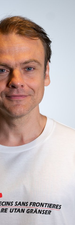 Kirurgen Peter Moberger, ny ordförande för Läkare Utan Gränser i Sverige.