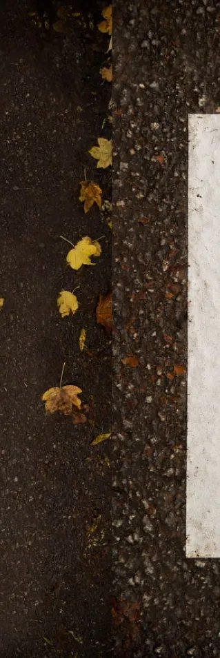 En bild på ett trasigt övergångställe med en skylt av Läkare Utan Gränser bredvid där det står "I krig går ingen säker"