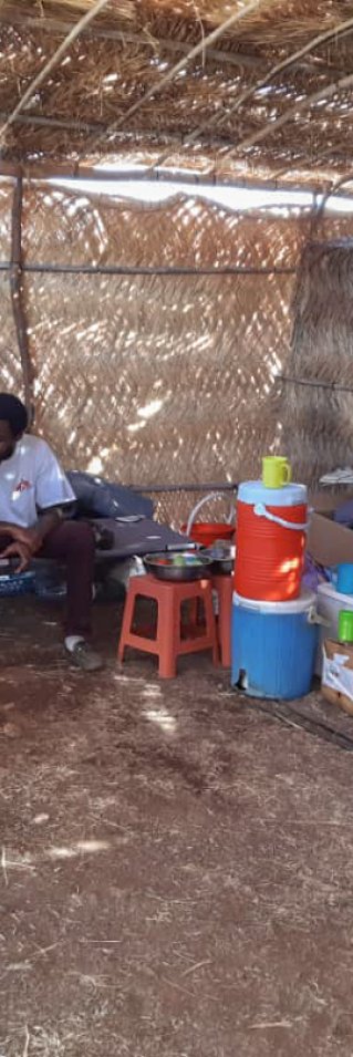 Um Rakuba-lägret i Sudan där Läkare Utan Gränser hjälper människor som flytt från konflikten i Tigray-regionen, Etiopien.