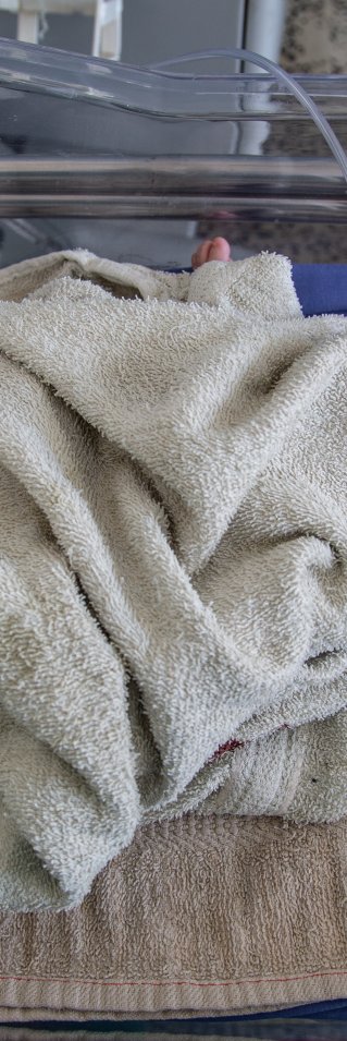 En nyfödd bebis i Jemen.