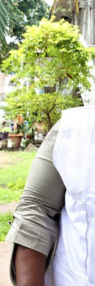 Louise Limela, som arbetar för Läkare Utan Gränser i Kongo-Kinshasa.