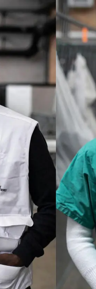 Medarbetare på Läkare Utan Gränser