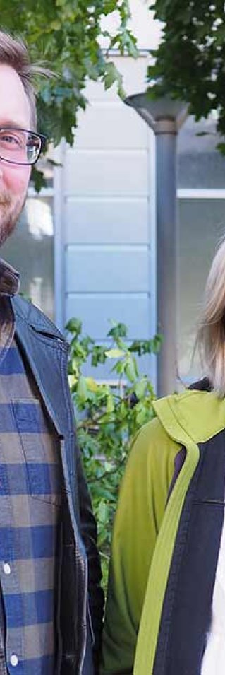 Alexander Uggla och Anneli Eriksson