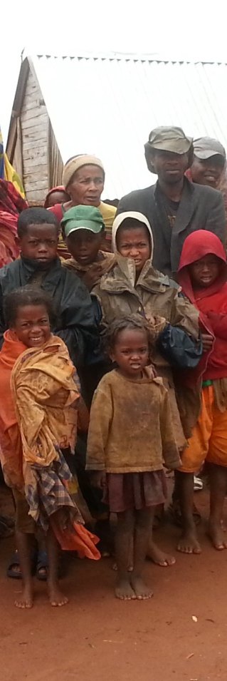 Regn faller i Androy i södra Madagaskar.