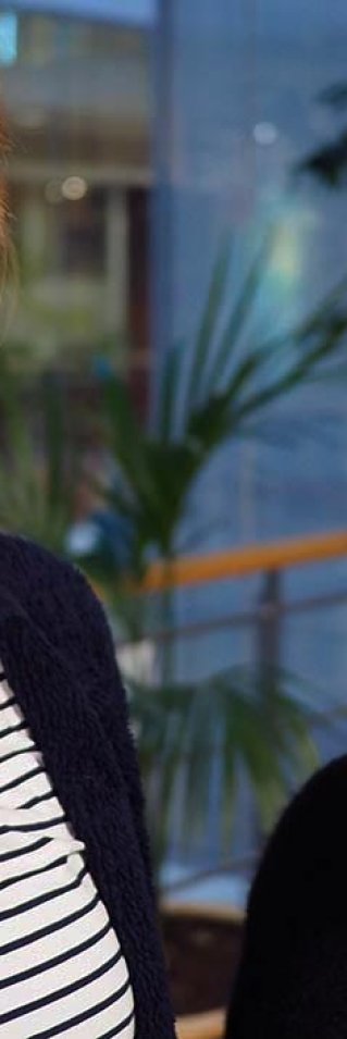 Fia Iveslätt och Catinka Agneskog