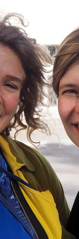 Johanna Linder och Sonja Leister