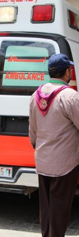 Al Shifa-sjukhuset besköts den 28 juli. Bilden är tagen vid ett tidigare tillfälle. FOTO: Samantha Maurin