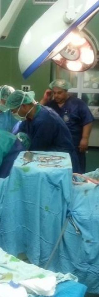 Operationssalen på Al Shifa-sjukhuset i Gaza. FOTO: Cosimo Le Quaglie.