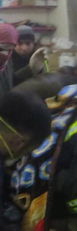 Sex personer dödades och 70 förgiftades i en klorgasattack den 16 mars, enligt syriska läkare i regionen. Bilden är tagen av personalen på kliniken som vi stöttar.