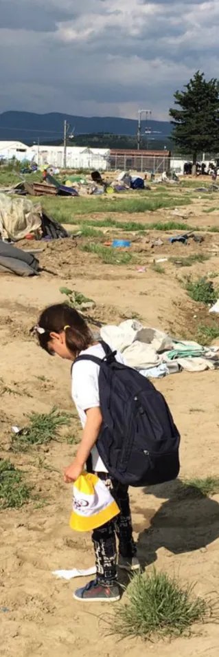 Den 24 maj började polisen tömma lägret i Idomeni, Grekland. 