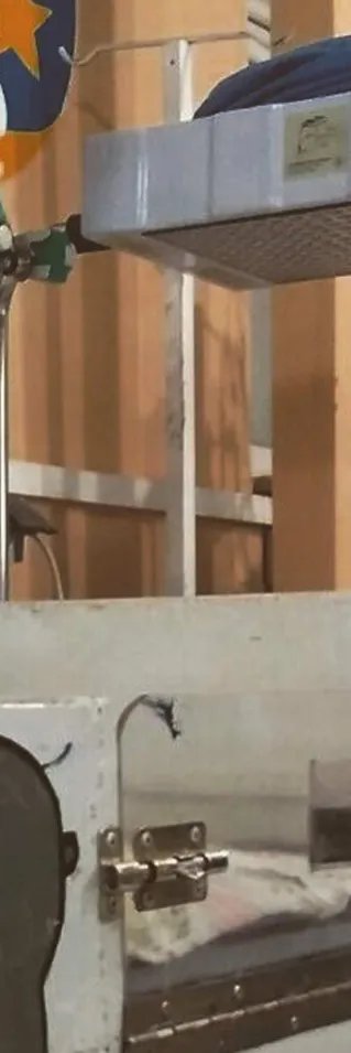 Avdelningen för nyfödda på sjukhuset i Khost, Afghanistan.
