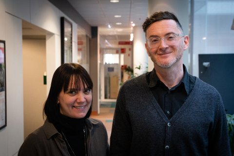 Pieter-Jan van Eggermont och Catinka Agneskog