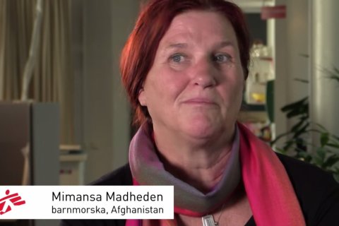 Barnmorskan Mimansa om sjukhusattacken i Kunduz, Afghanistan.