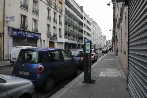 Tomma gator i Paris