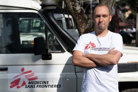 Generalsekreteraren för Läkare Utan Gränser Sverige Oliver Shulz