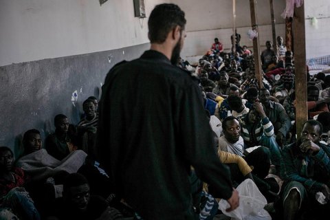 Förvaret Abu Salim i den libyska huvudstaden Tripoli.