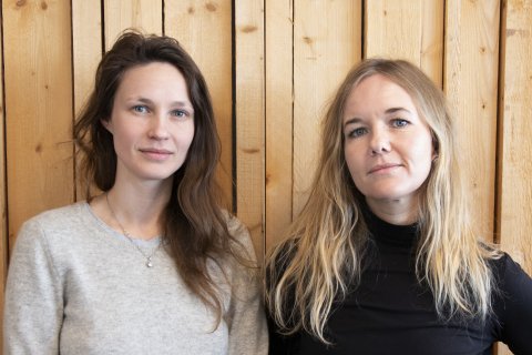 Tove Tikkanen, som arbetar på Läkare Utan Gränsers kontor i Stockholm och sjuksköterskan Anna Blideman.