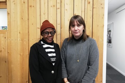 Mulikat Okanlawon och Catinka Agneskog.