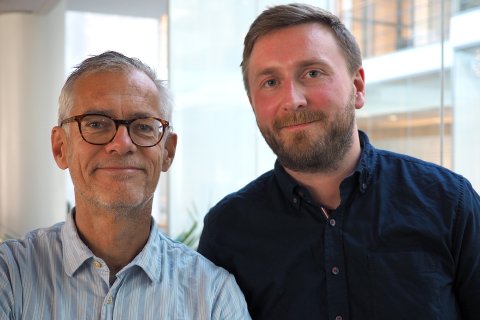 Johan von Schreeb och Alexander Uggla