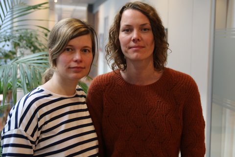 Sonja Leister och Linn Fränngård