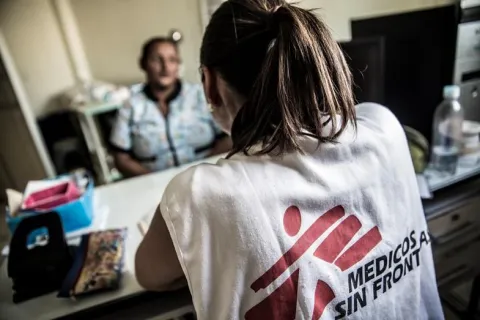 Vi bistår med psykologisk hjälp till människor som utsatts för våld i Colombia. FOTO: Anna Surinyach
