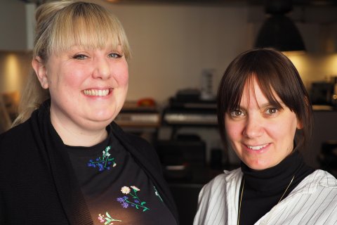 Mia Hejdenberg och Catinka Agneskog