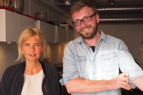 Märit Halmin och Alexander Uggla