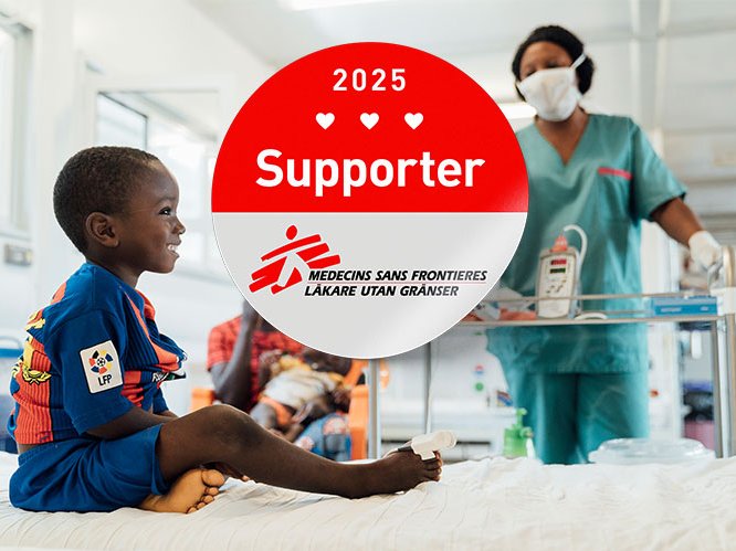 Supporterloggan för stora paketet 2025