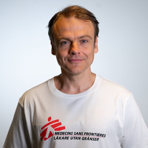 Peter Moberger, kirurg och ordförande Läkare Utan Gränser Sverige