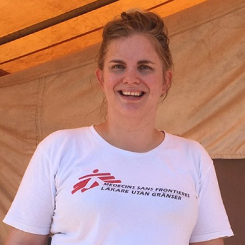 Johanna Lönn i Sydsudan