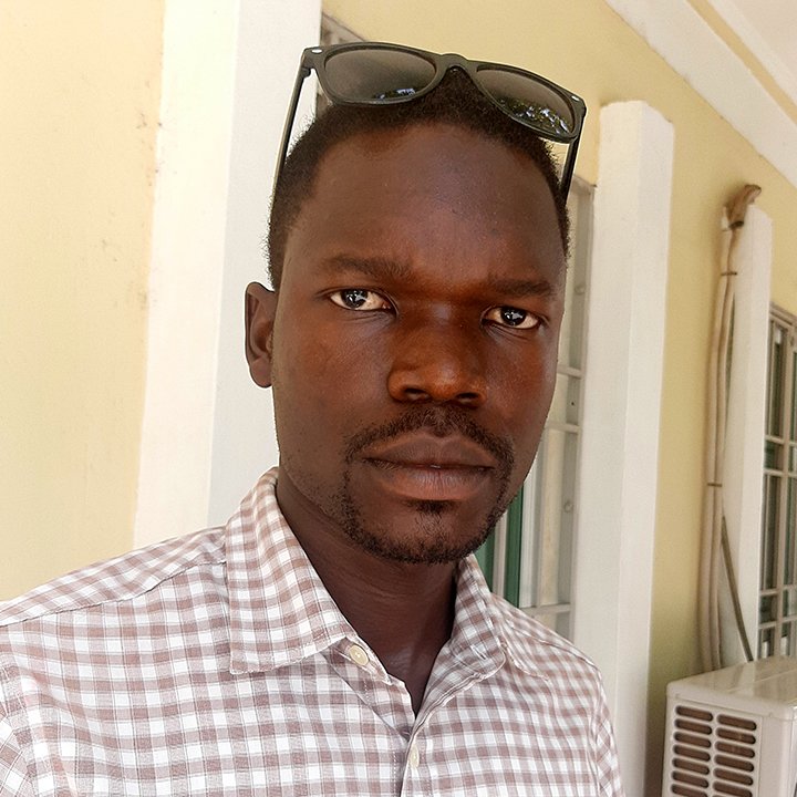 James Buti, som arbetar för Läkare Utan Gränser i Sydsudan 