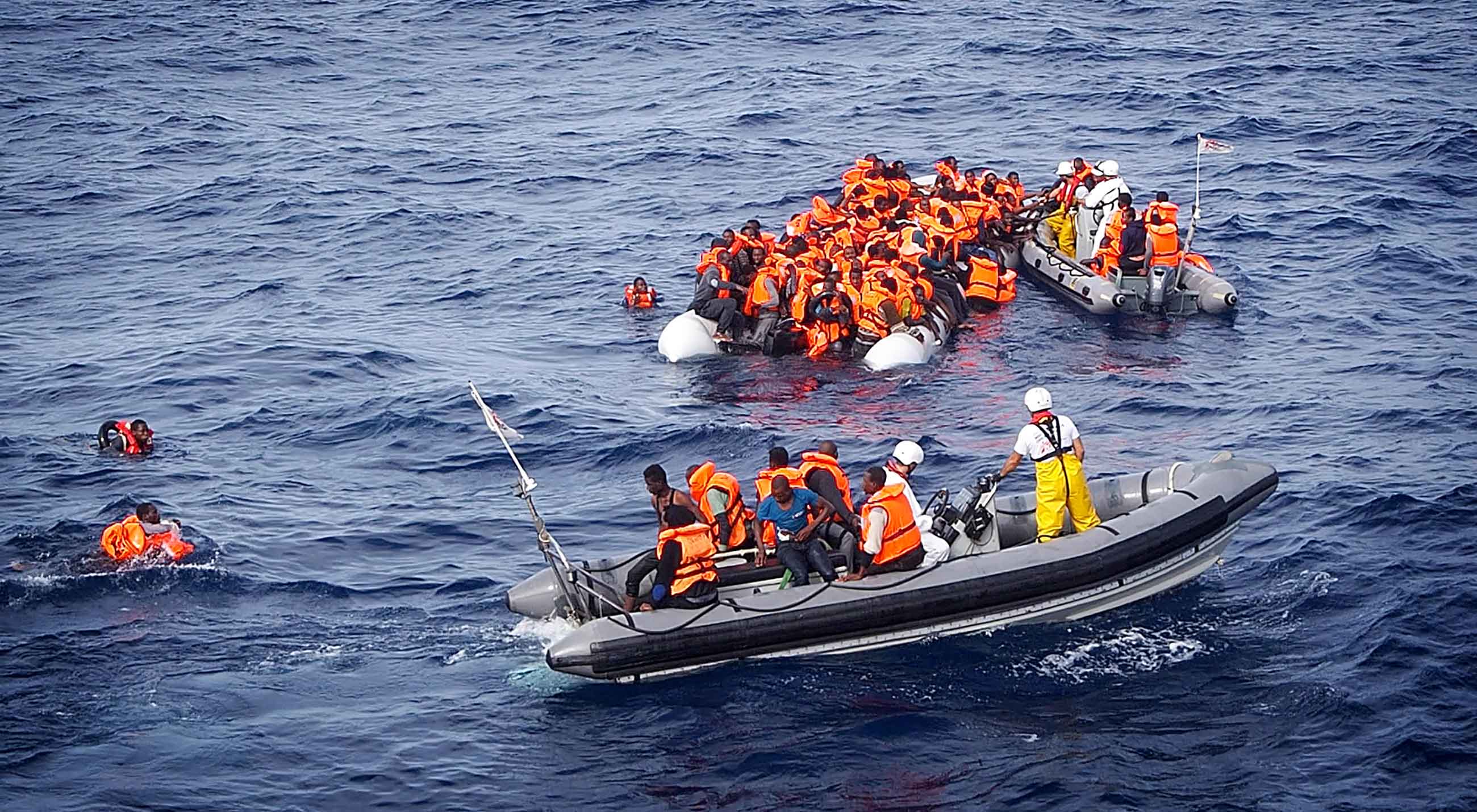 Räddningsinsats på Medelhavet med Dignity I